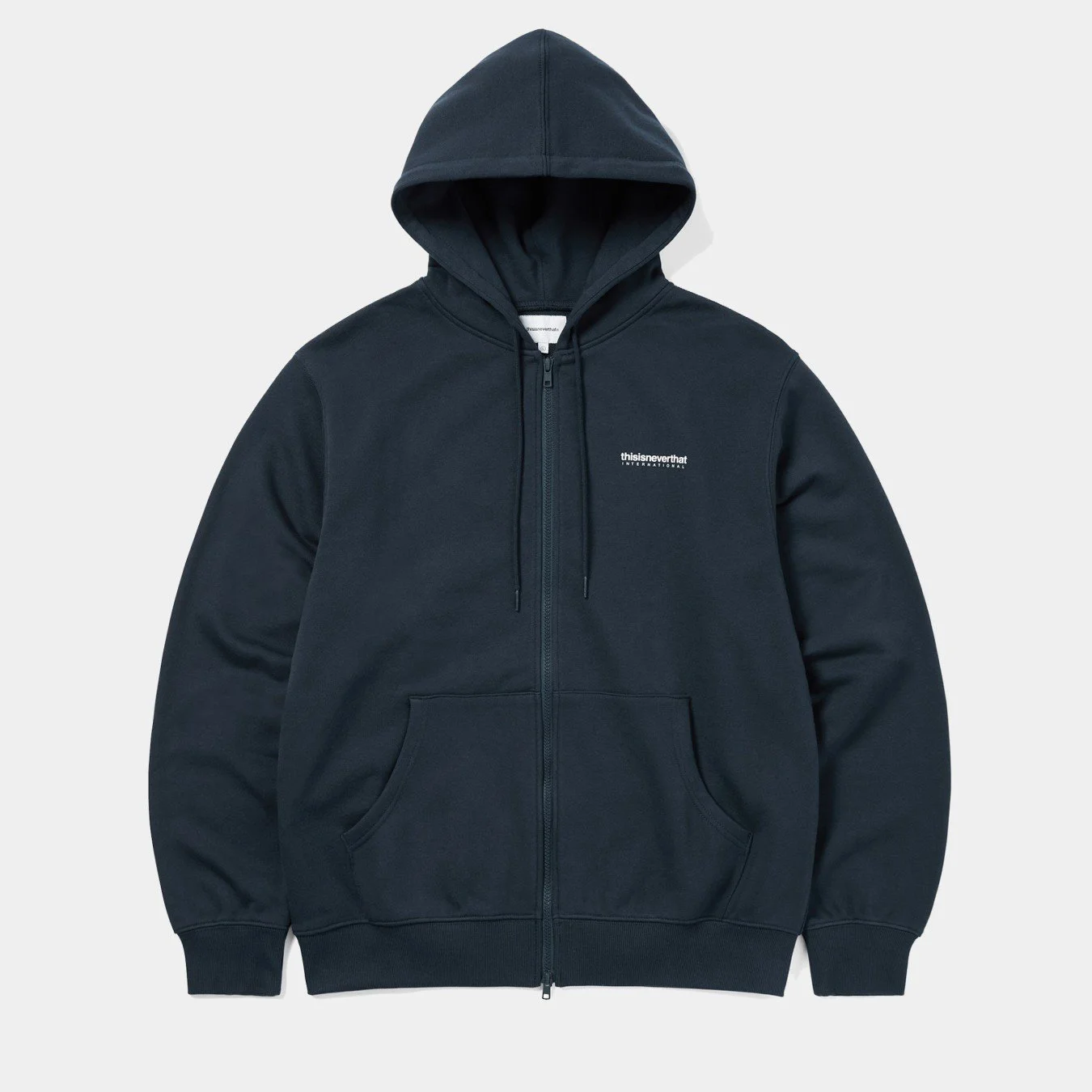 thisisneverthat INTL. Logo Zip Up Hoodie