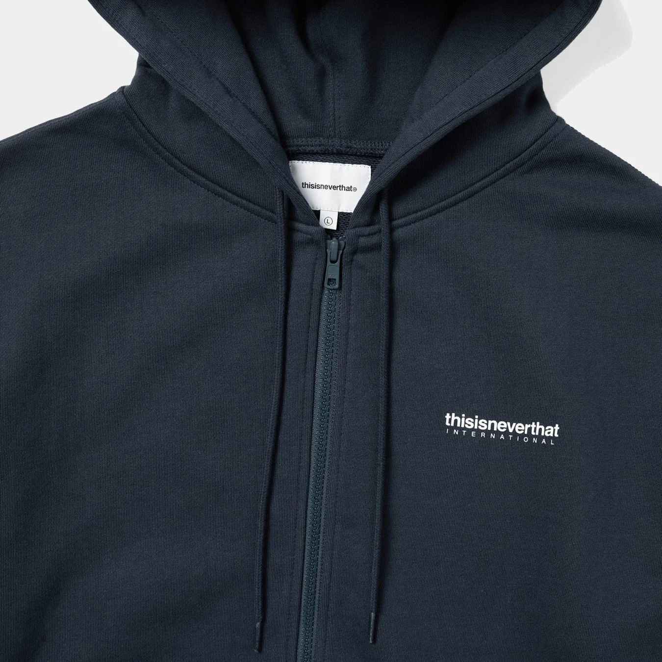 thisisneverthat INTL. Logo Zip Up Hoodie