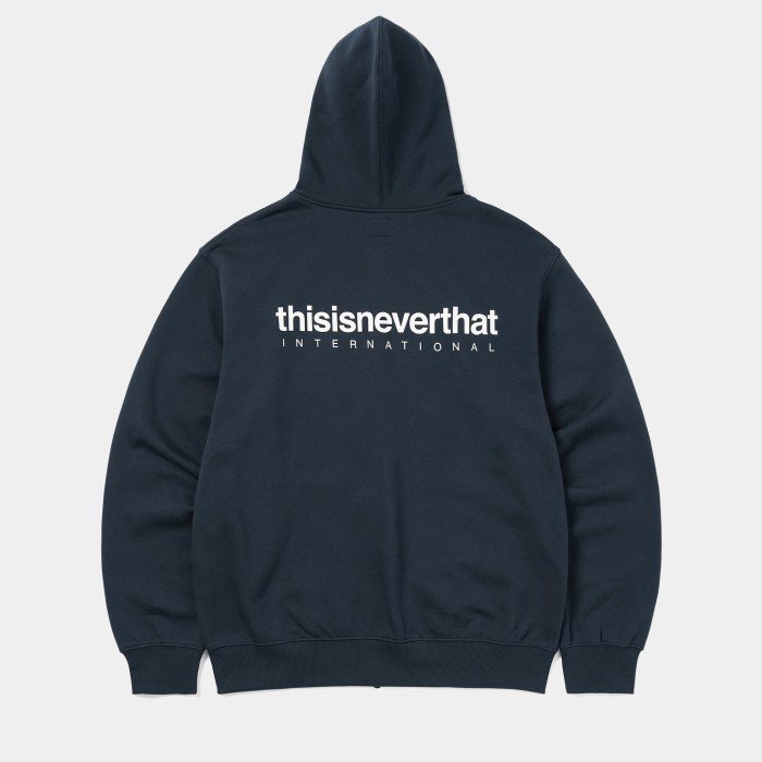 thisisneverthat INTL. Logo Zip Up Hoodie