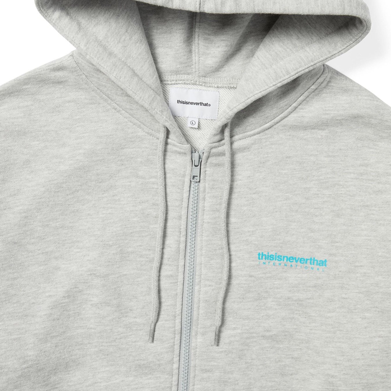 thisisneverthat INTL. Logo Zip Up Hoodie