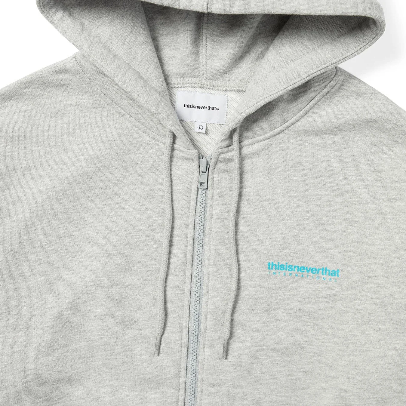 thisisneverthat INTL. Logo Zip Up Hoodie