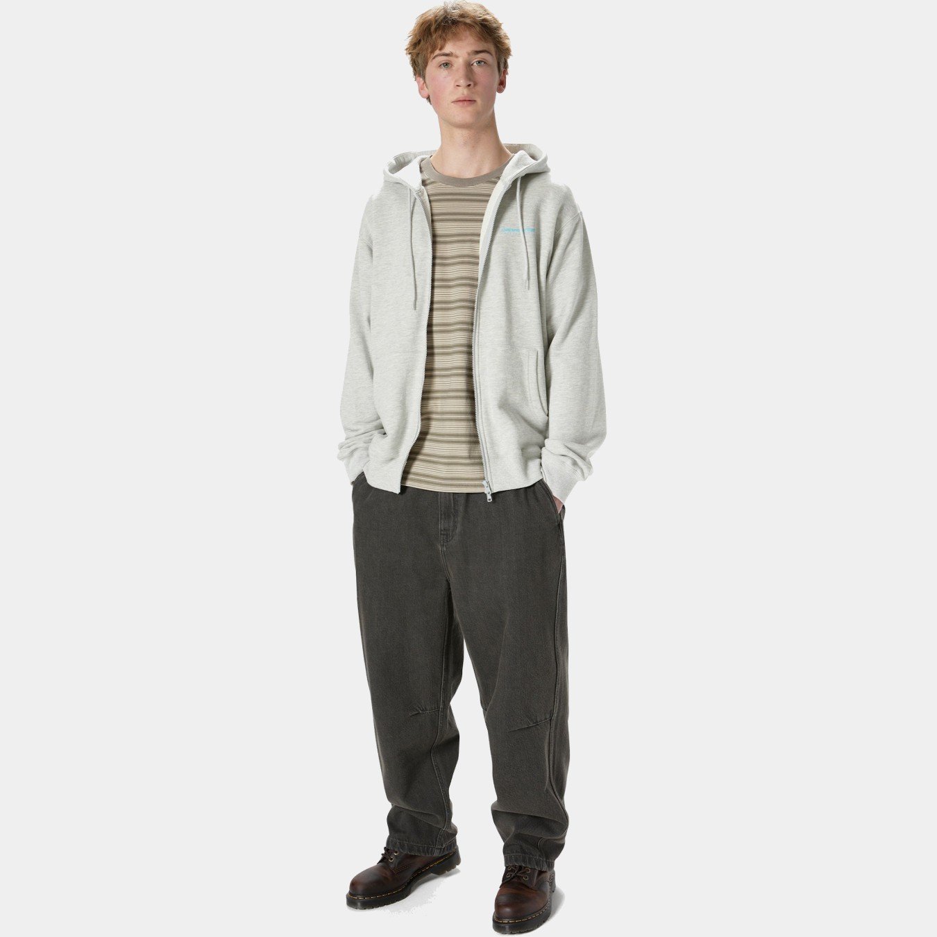 thisisneverthat INTL. Logo Zip Up Hoodie