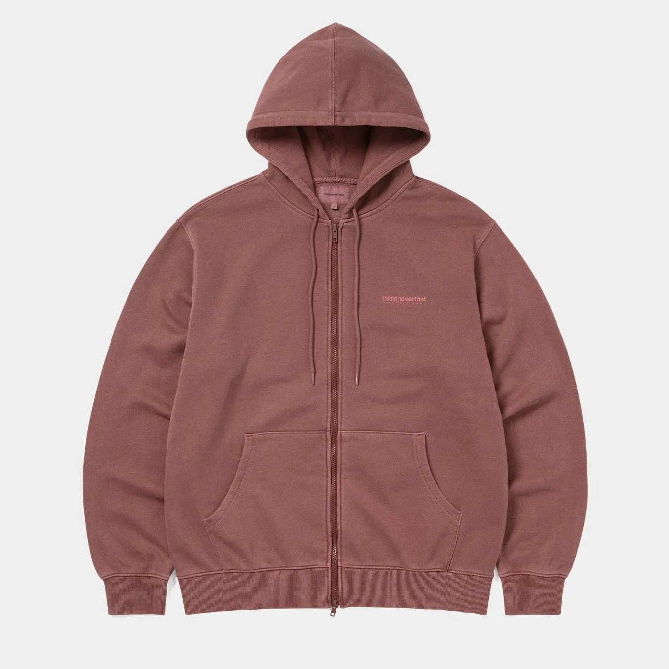 thisisneverthat INTL. Logo Zip Up Hoodie