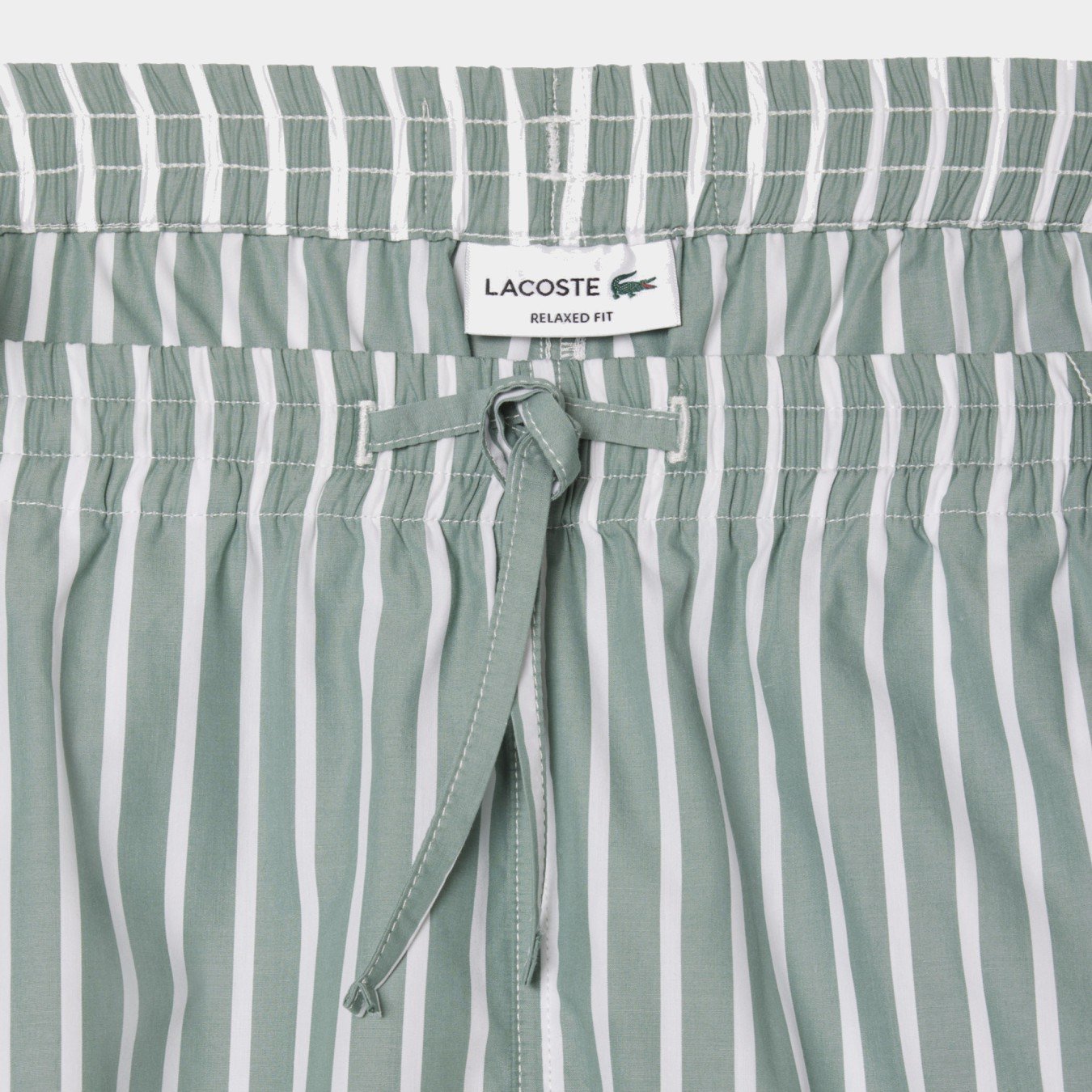 Lacoste Relaxed Fit Striped Shorts