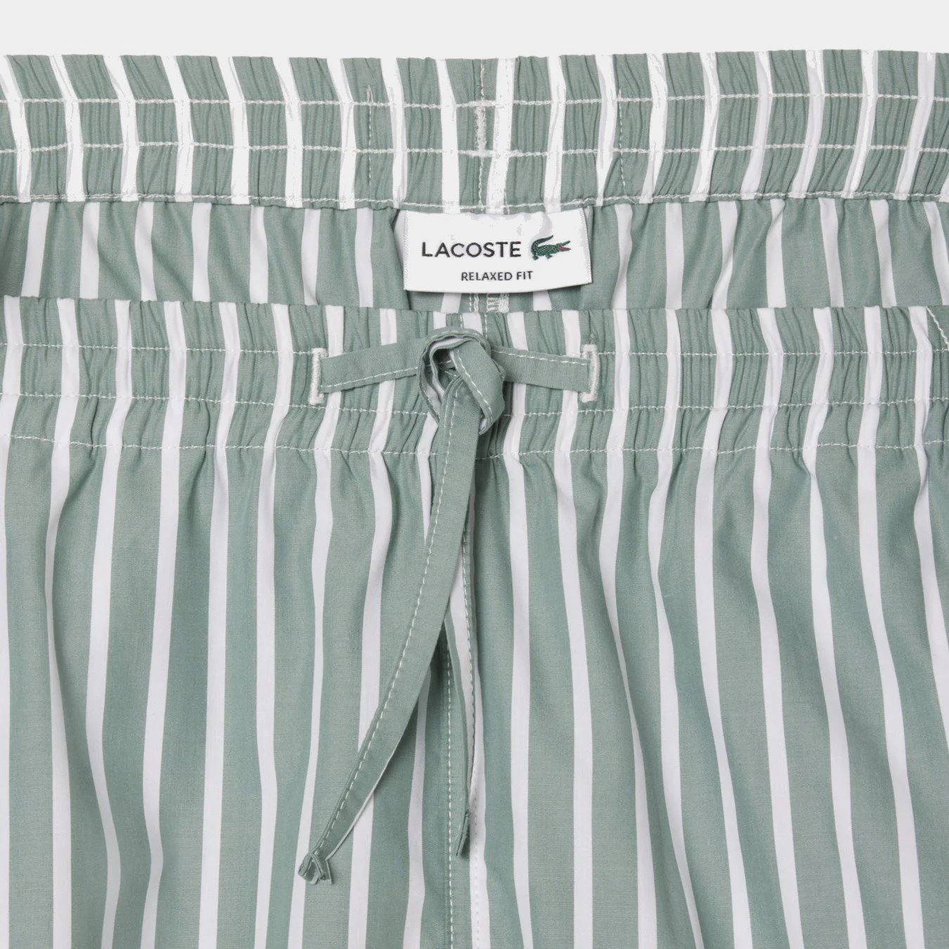 Lacoste Relaxed Fit Striped Shorts