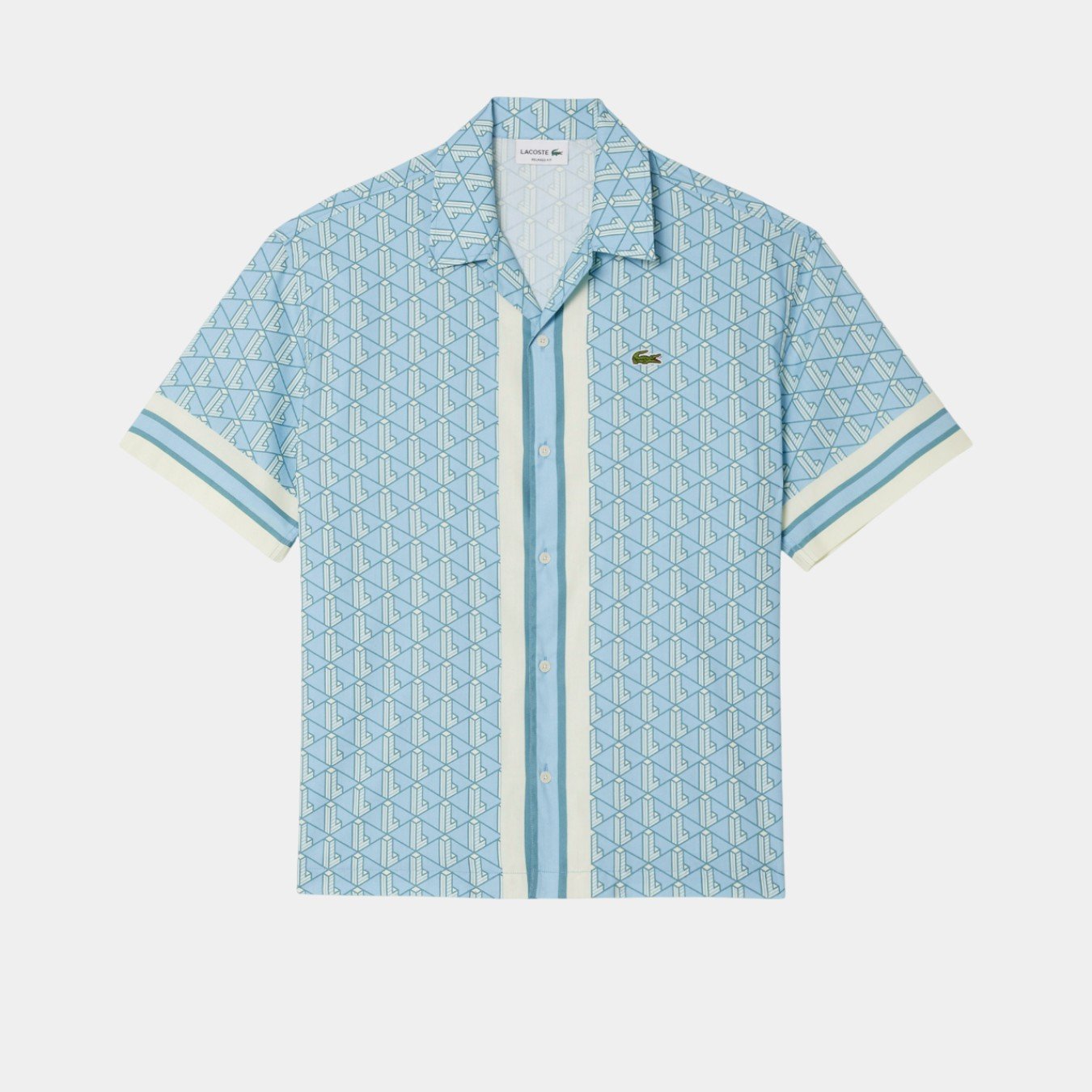 Lacoste Straight Cut Monogram Shirt