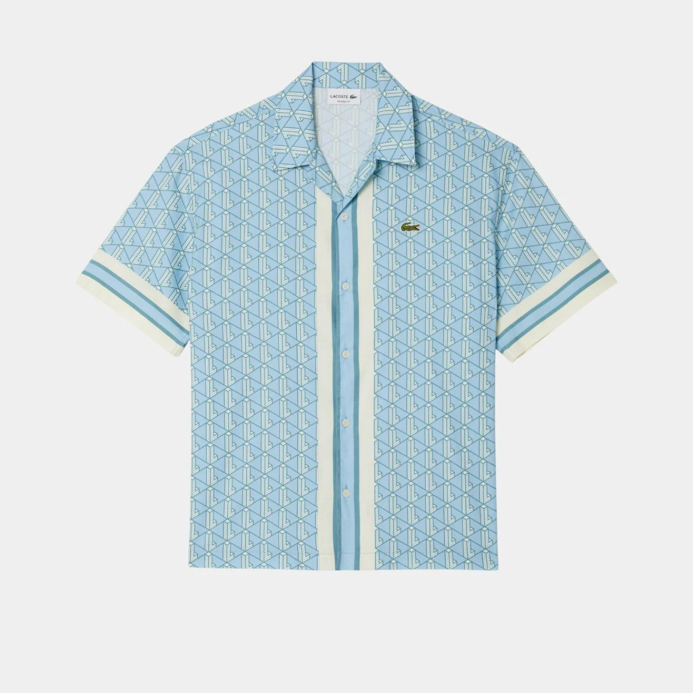 Lacoste Straight Cut Monogram Shirt