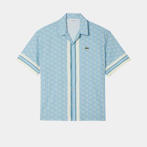 Lacoste Straight Cut Monogram Shirt