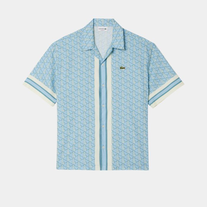 Lacoste Straight Cut Monogram Shirt