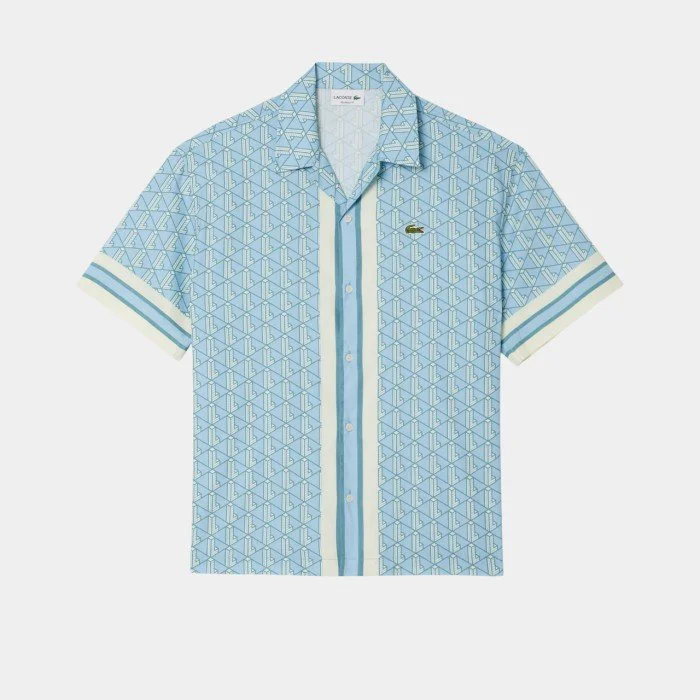 Lacoste Straight Cut Monogram Shirt