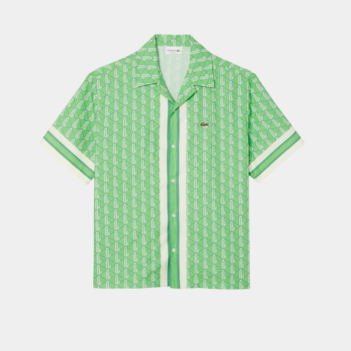 Lacoste Straight Cut Monogram Shirt