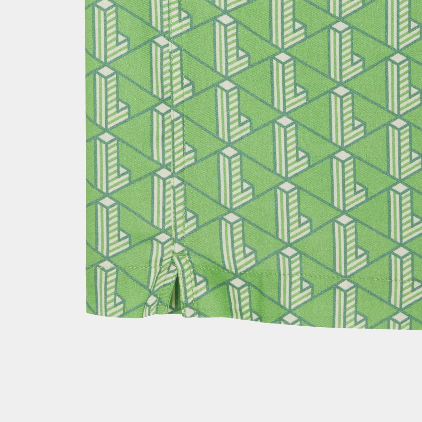 Lacoste Straight Cut Monogram Shirt