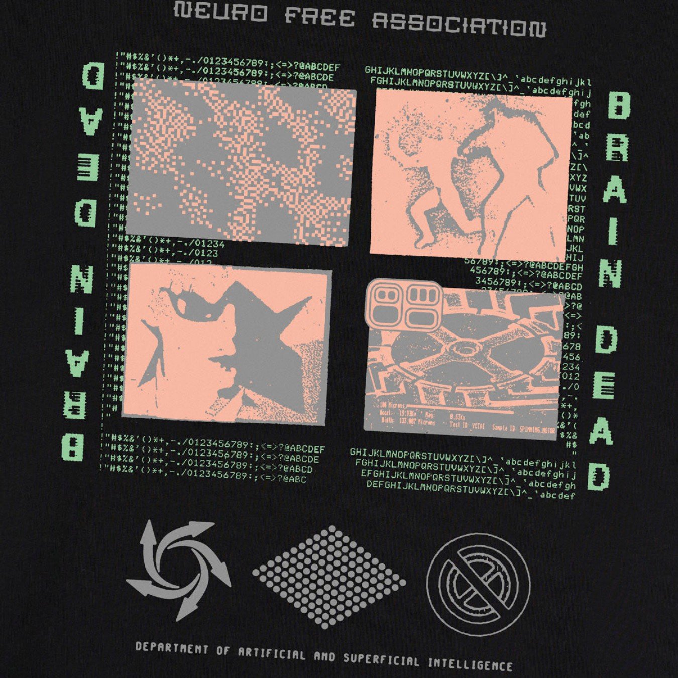 Brain Dead Neuro Free Association T-Shirt