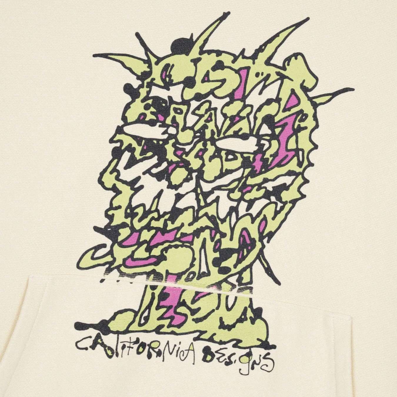 Brain Dead Scrambled Head Hoodie