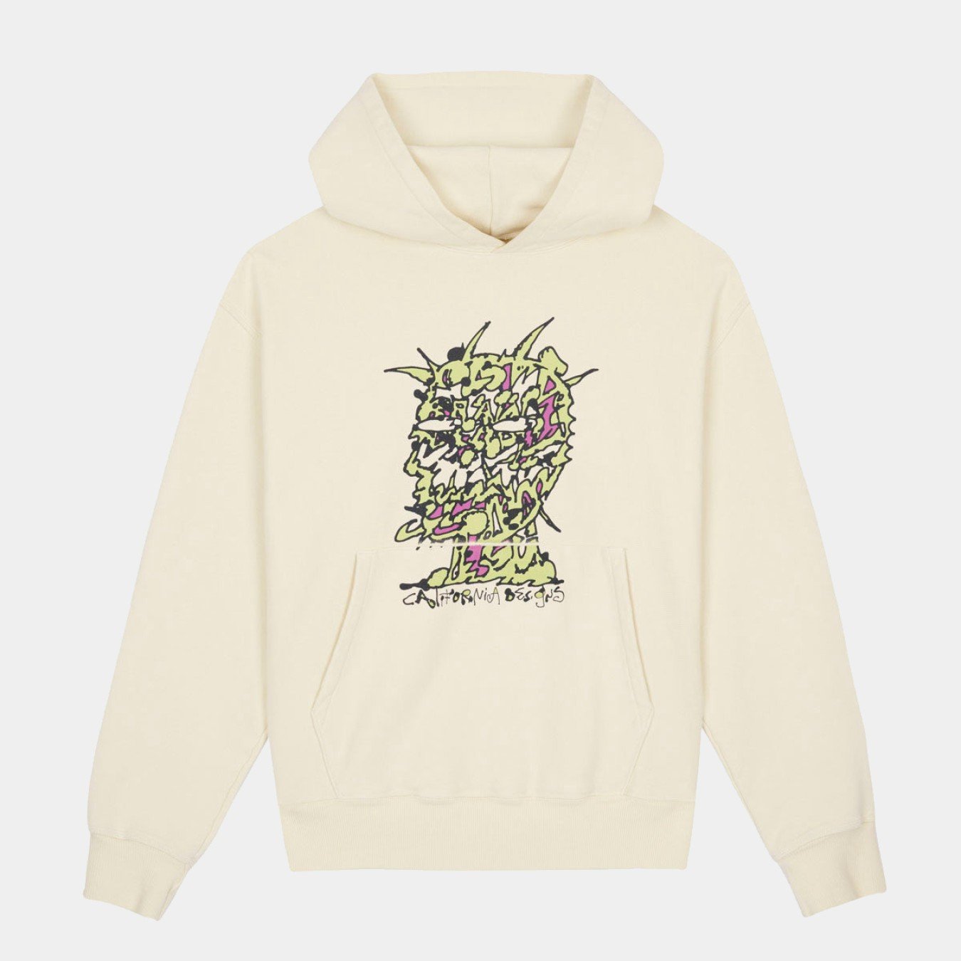 Brain Dead Scrambled Head Hoodie