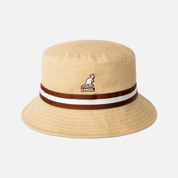 Kangol Stripe Lahinch Bucket Hat
