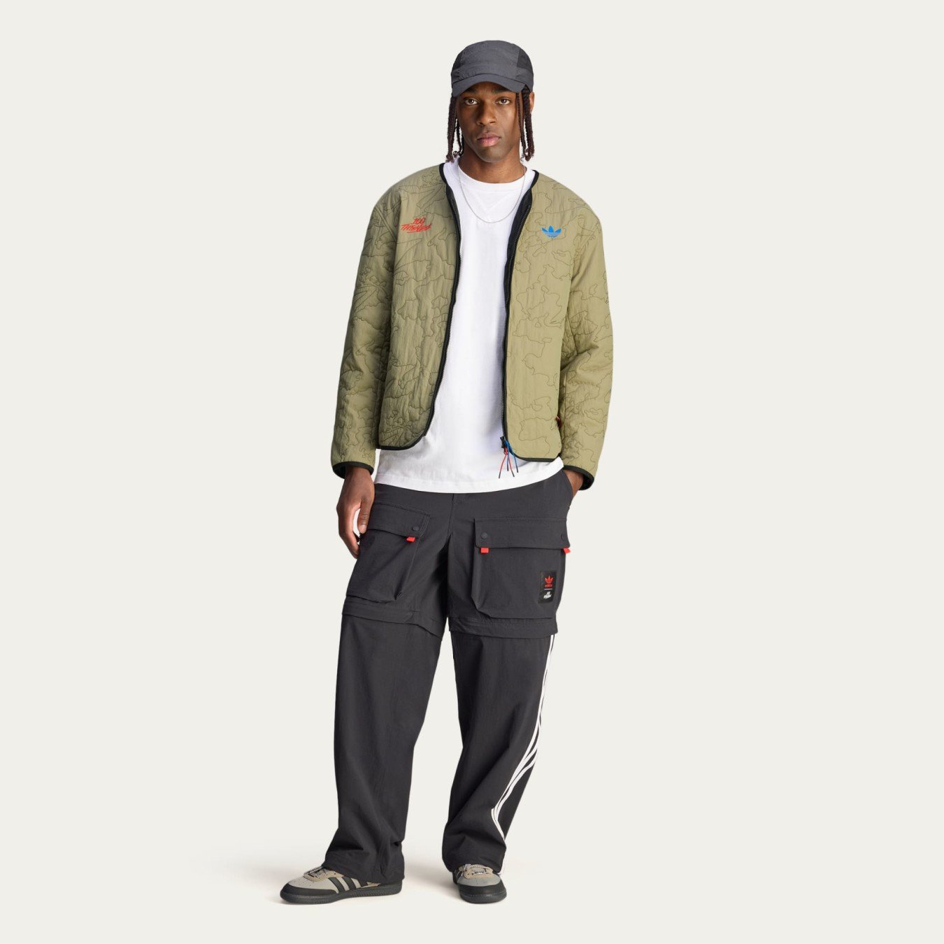 adidas x 100 Thieves Quilted Liner Jacket
