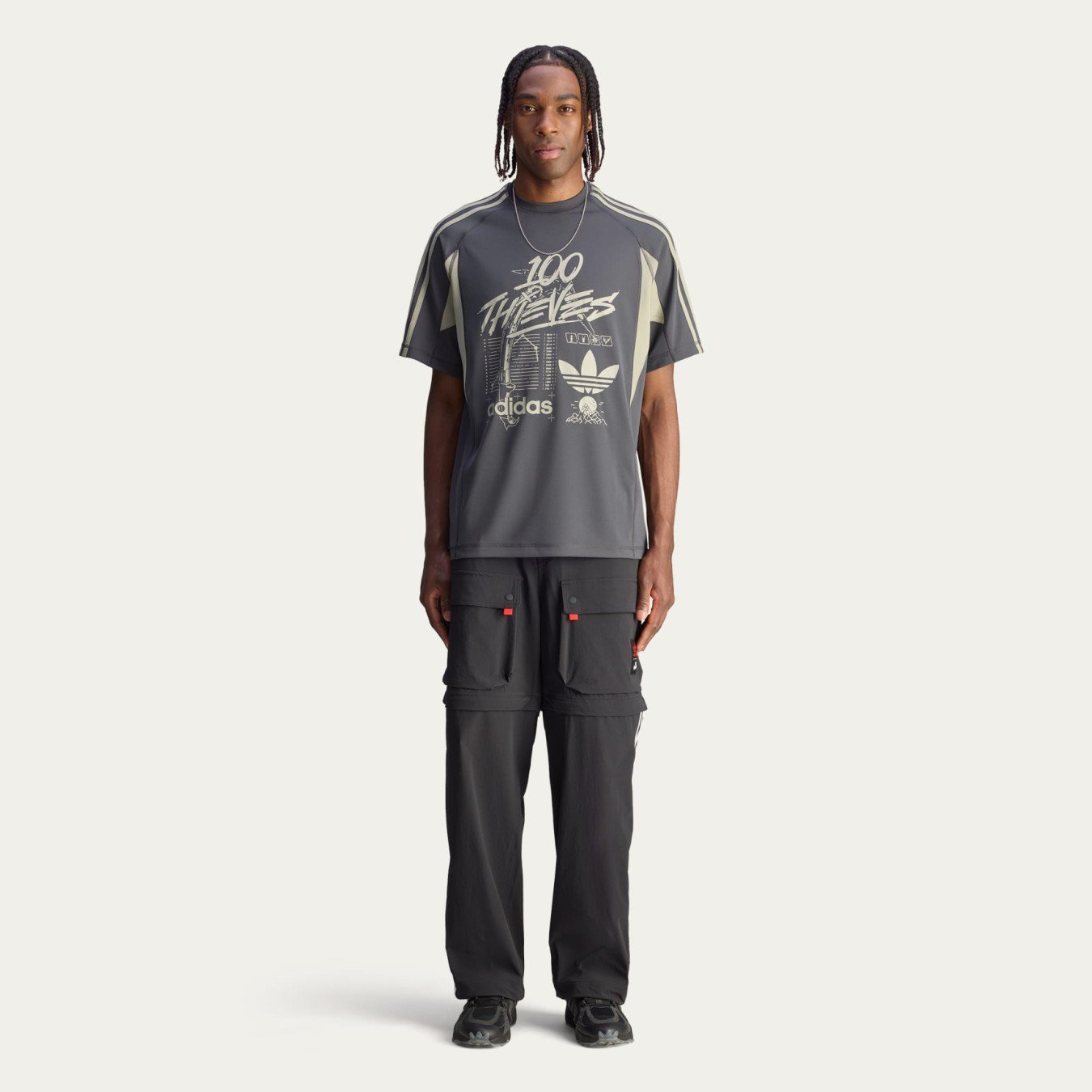 adidas x 100 Thieves Zip Pants
