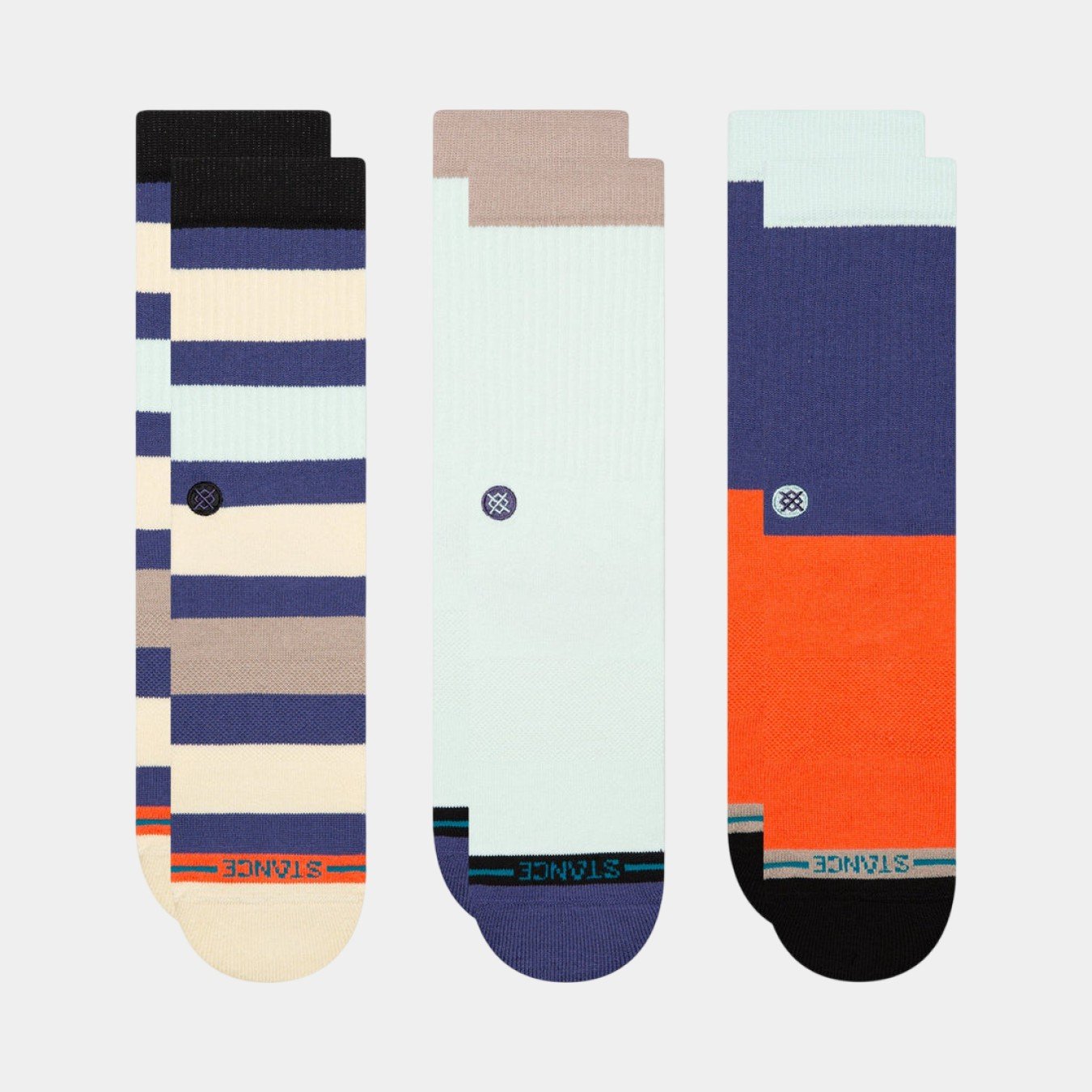 Stance Bayside Crew Sock 3 Pack
