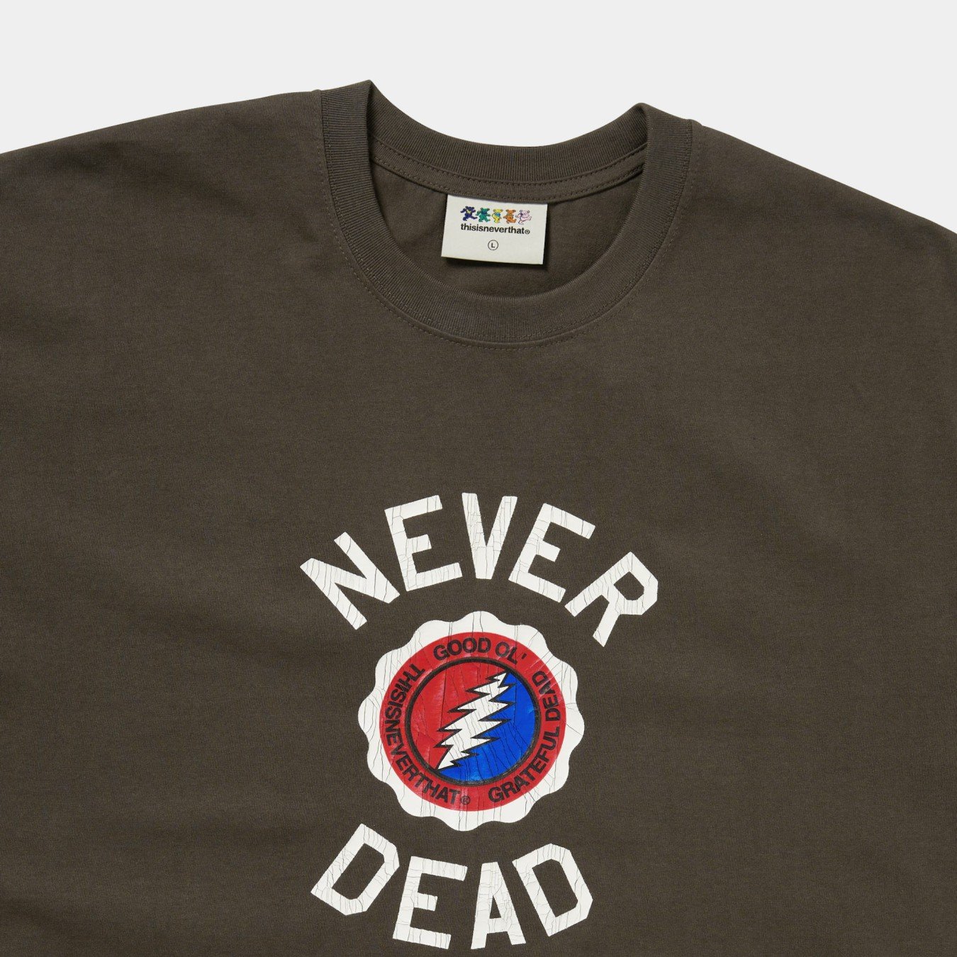 thisisneverthat x Grateful Dead NEVER DEAD Tee