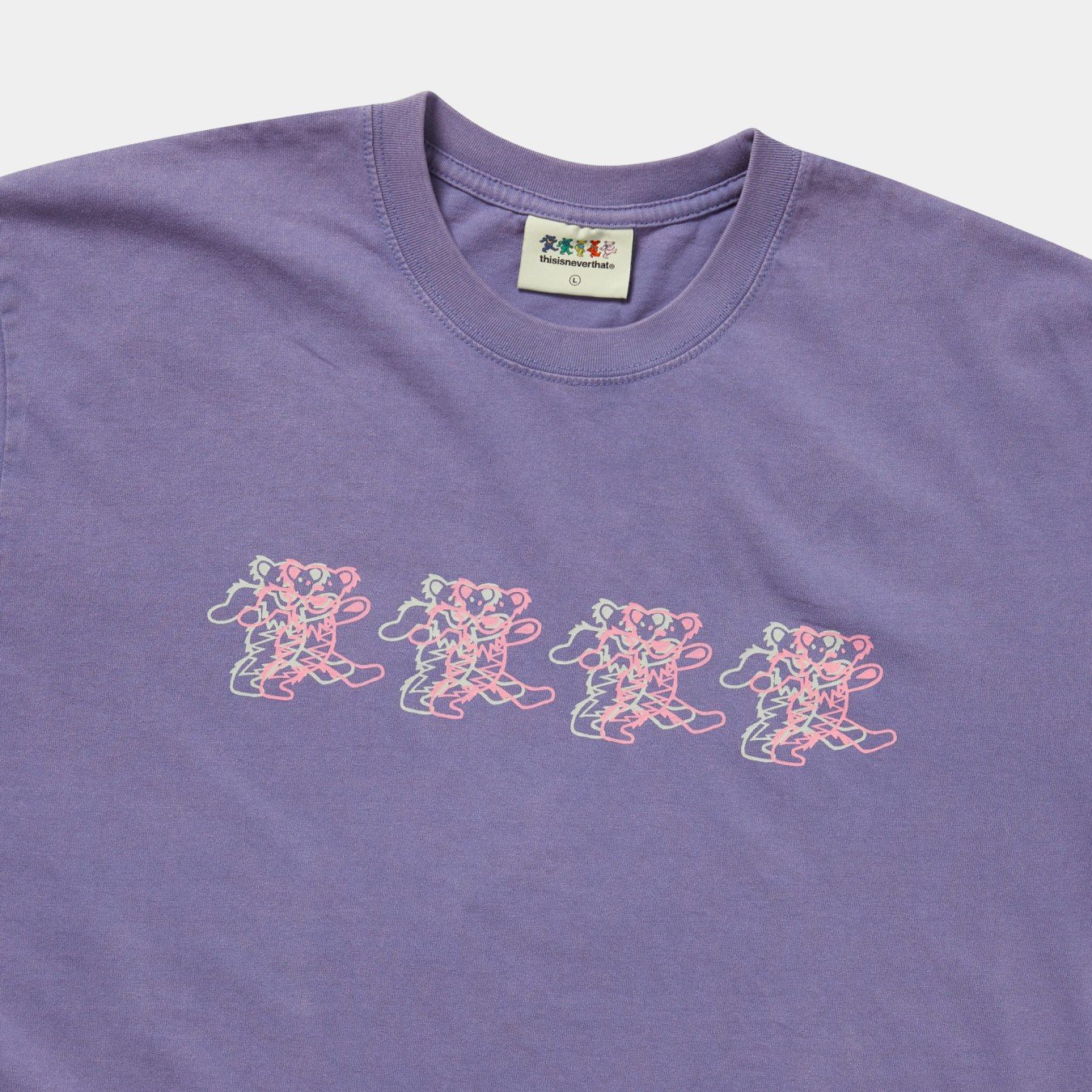 thisisneverthat x Grateful Dead Overlap Lighting Bears Tee