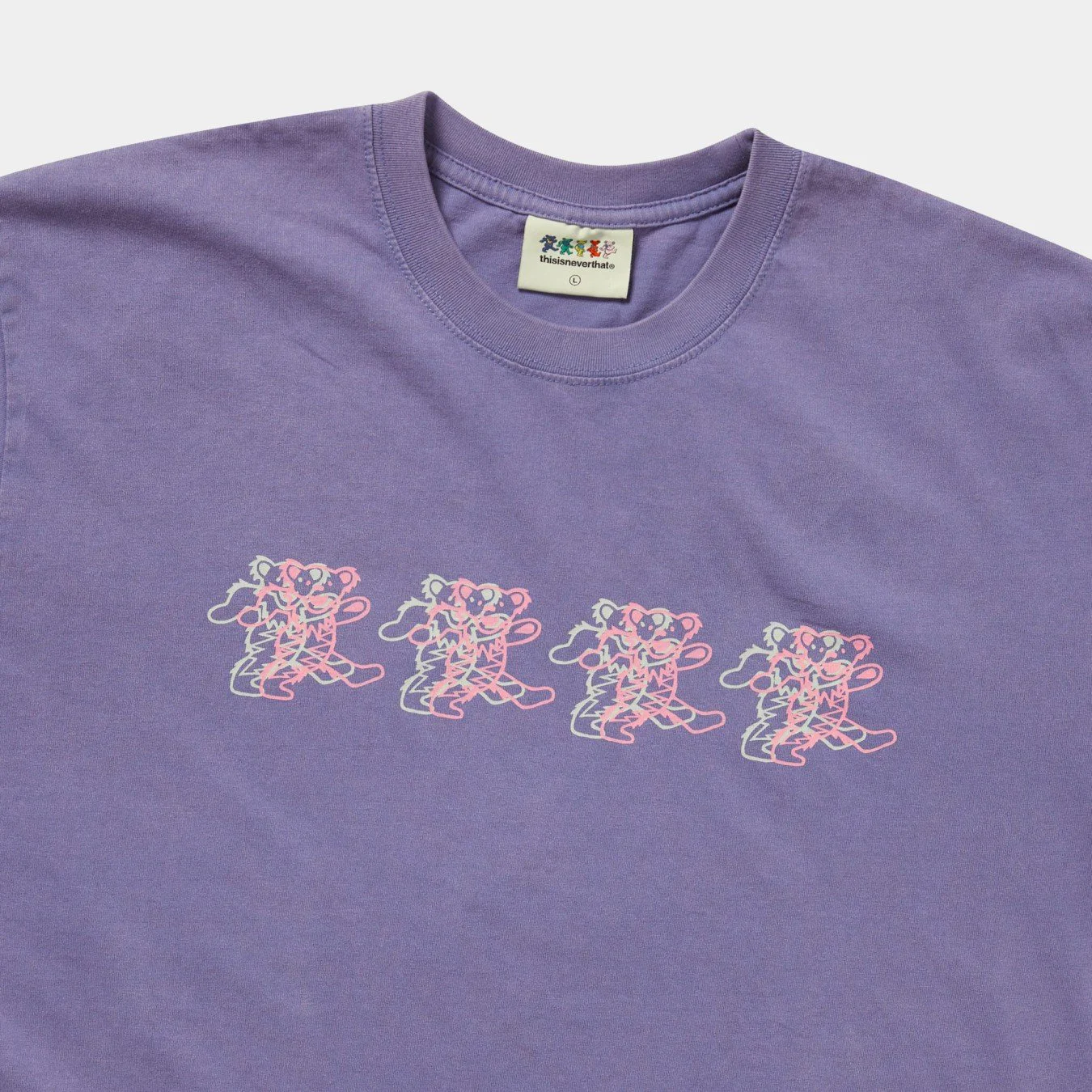 thisisneverthat x Grateful Dead Overlap Lighting Bears Tee
