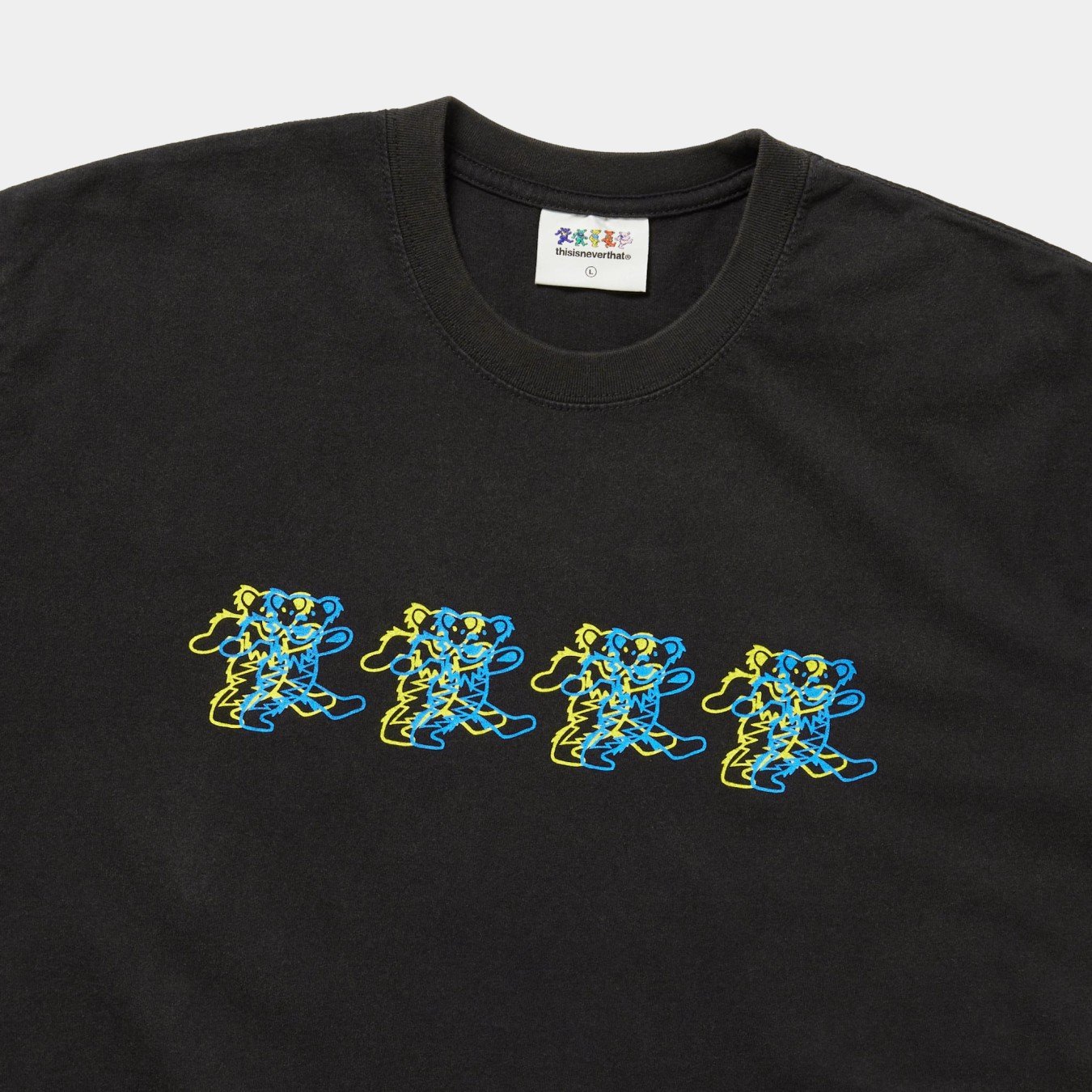 thisisneverthat x Grateful Dead Overlap Lighting Bears Tee