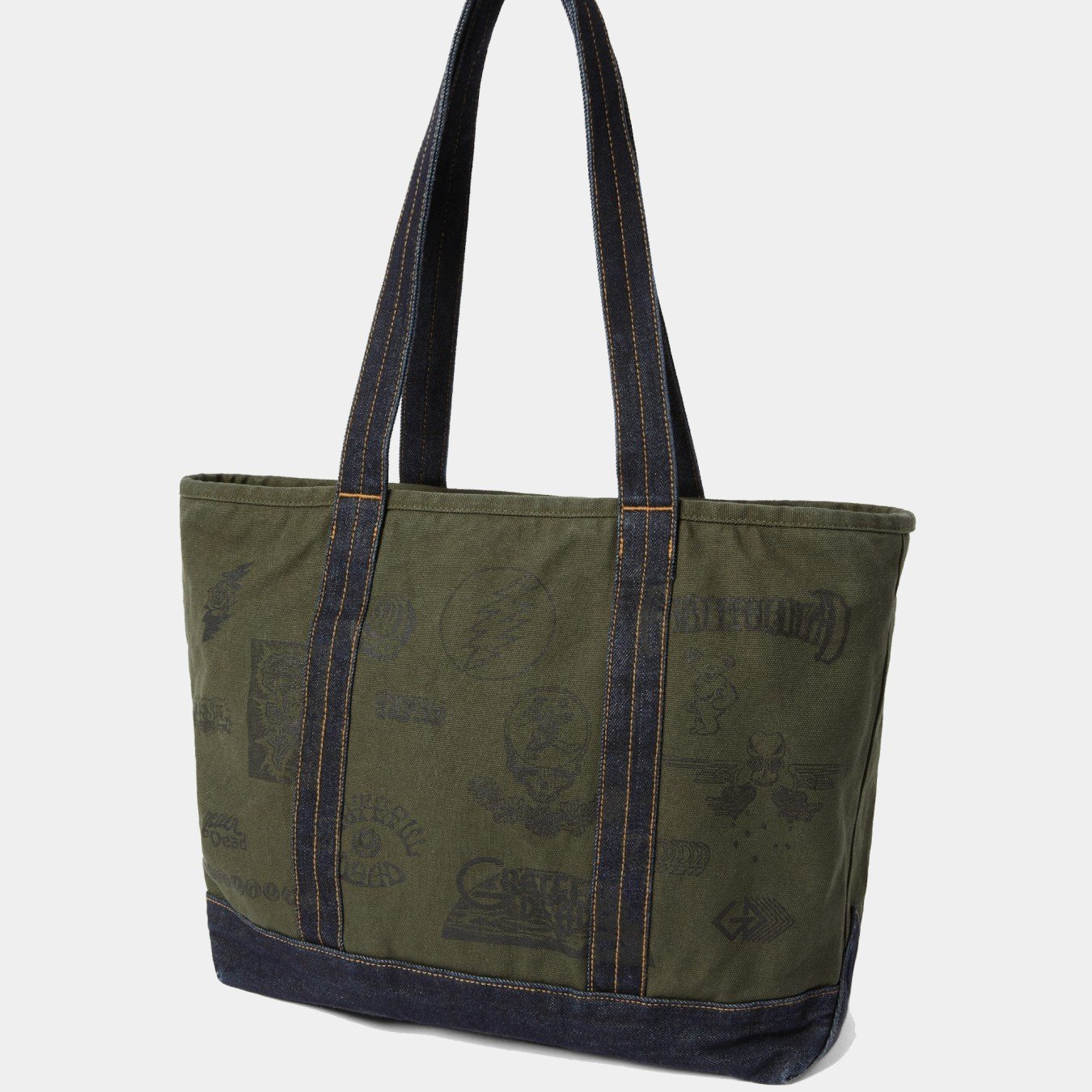 thisisneverthat x Grateful Dead Iconography Tote Bag