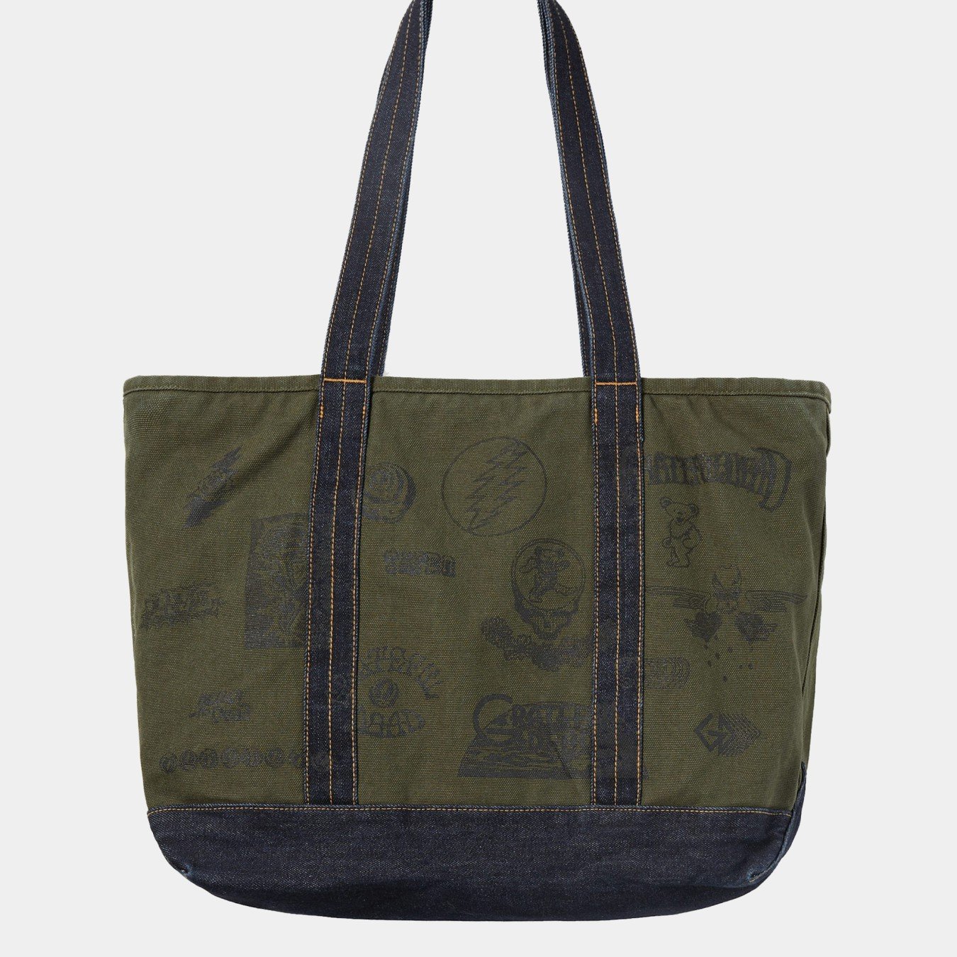 thisisneverthat x Grateful Dead Iconography Tote Bag