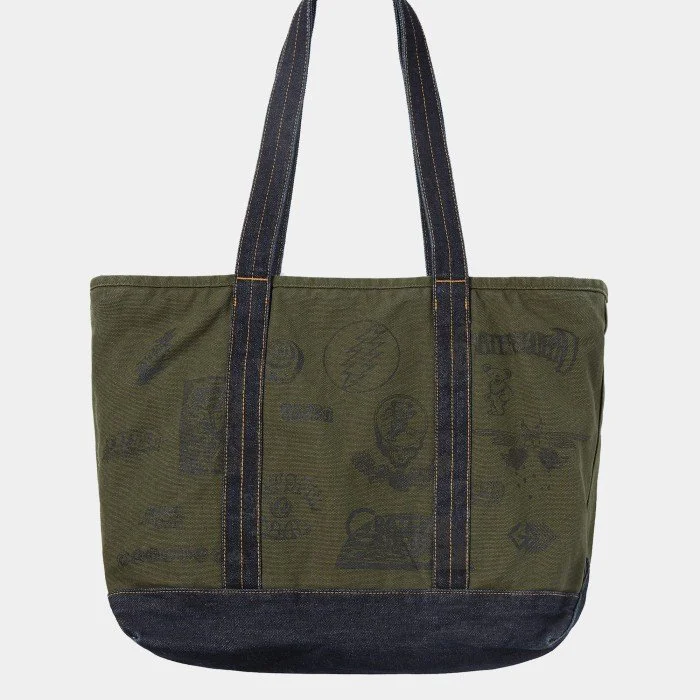 thisisneverthat x Grateful Dead Iconography Tote Bag