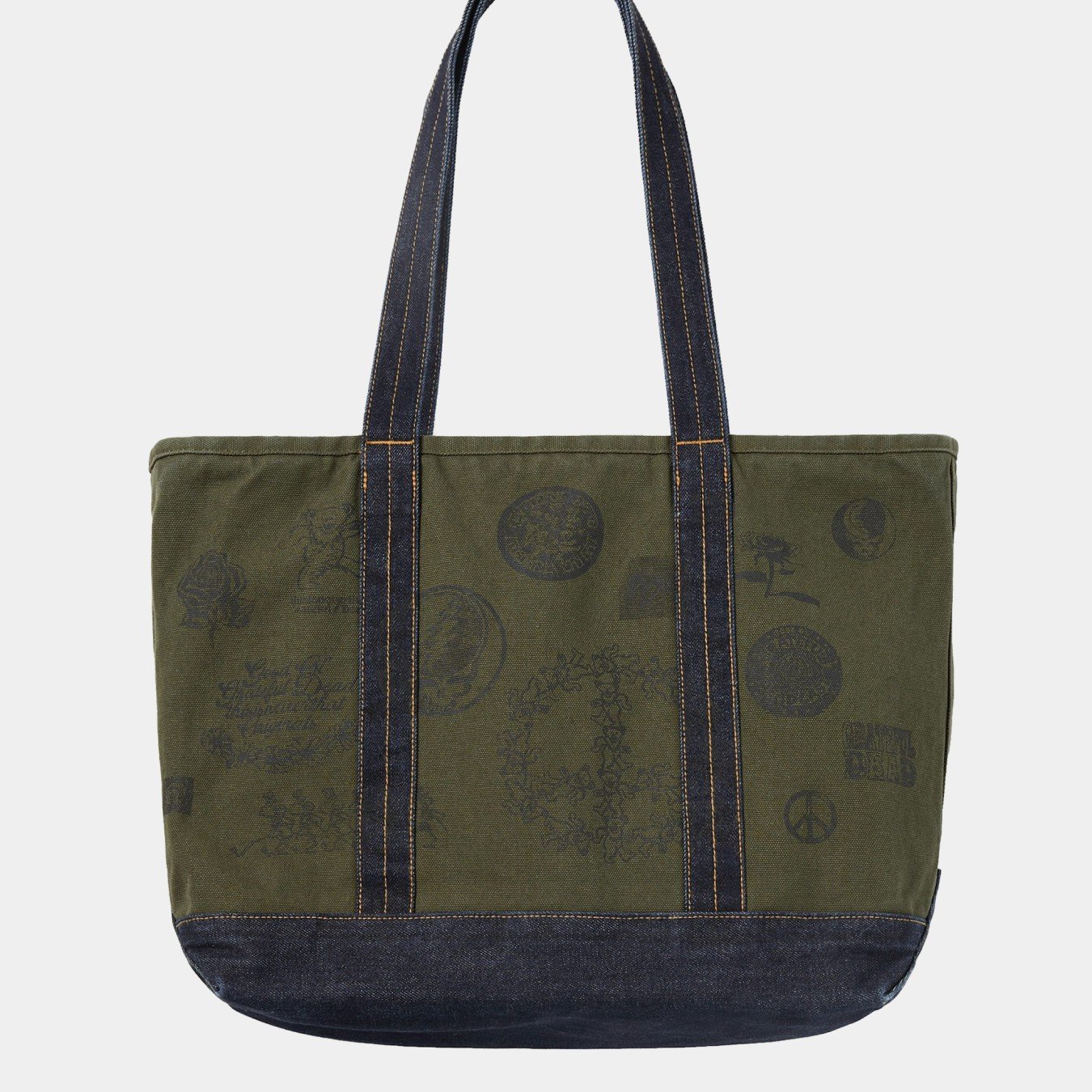 thisisneverthat x Grateful Dead Iconography Tote Bag