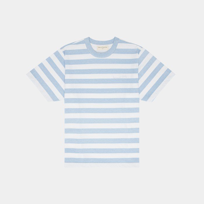 Museum of Peace & Quiet Wordmark Striped T-Shirt