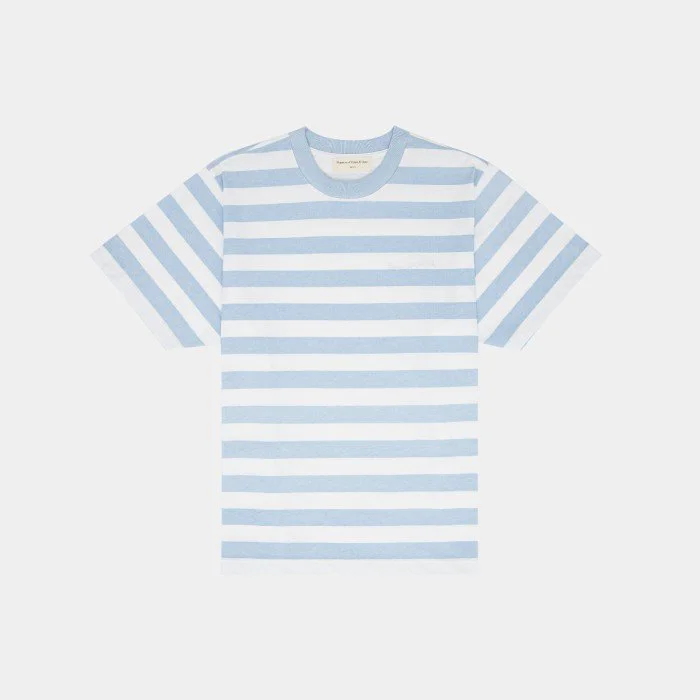 Museum of Peace & Quiet Wordmark Striped T-Shirt