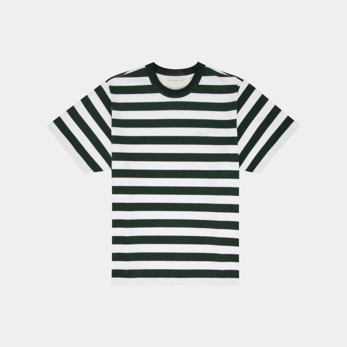 Museum of Peace & Quiet Wordmark Striped T-Shirt