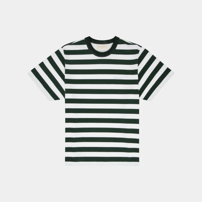 Museum of Peace & Quiet Wordmark Striped T-Shirt