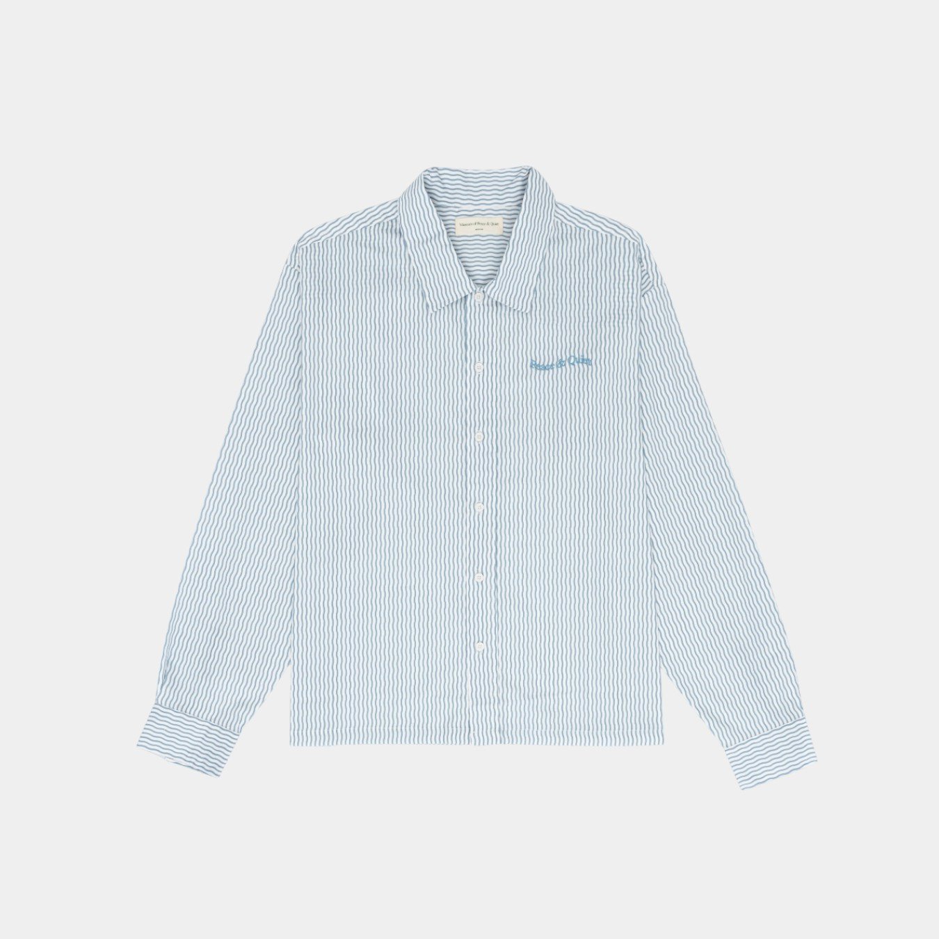 Museum of Peace & Quiet Wordmark Poplin Button Up