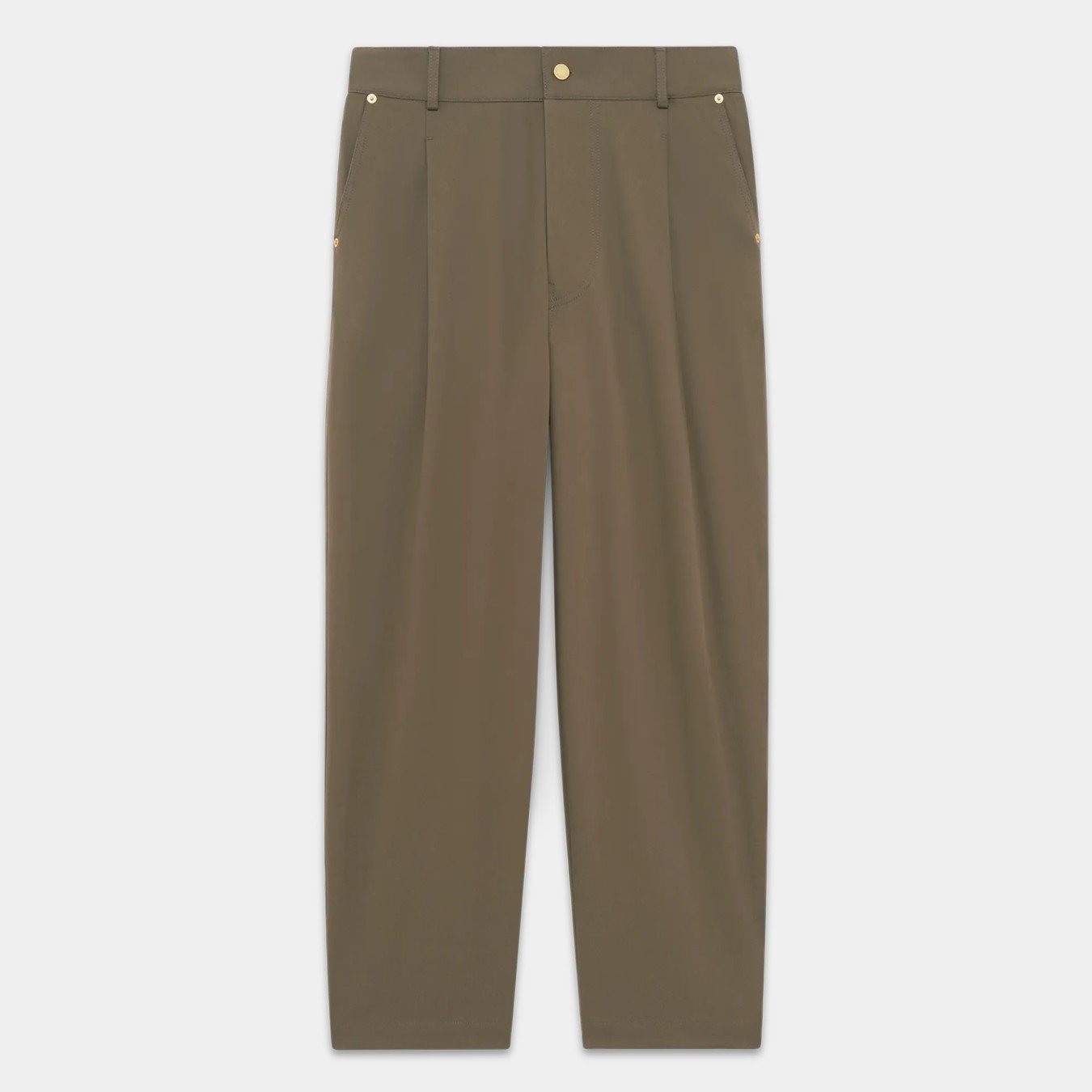 Drôle de Monsieur Le Pantalon Cropped Twill