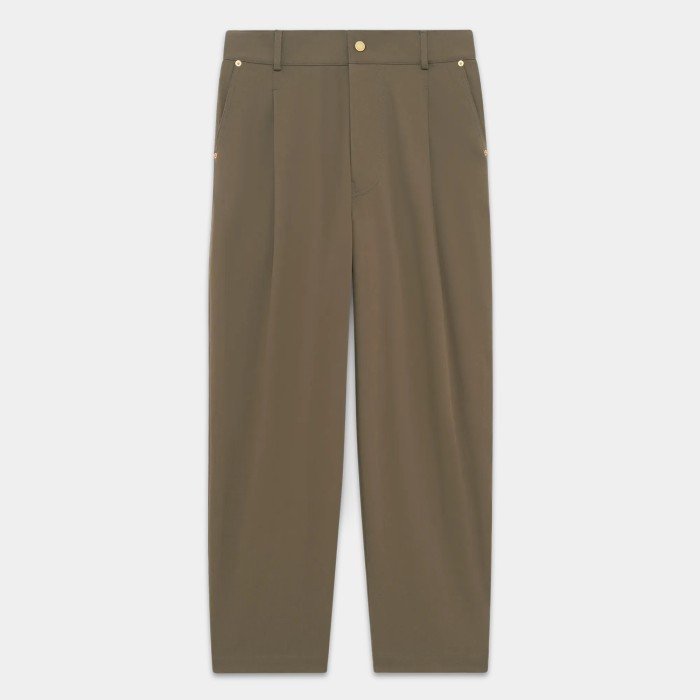Drôle de Monsieur Le Pantalon Cropped Twill