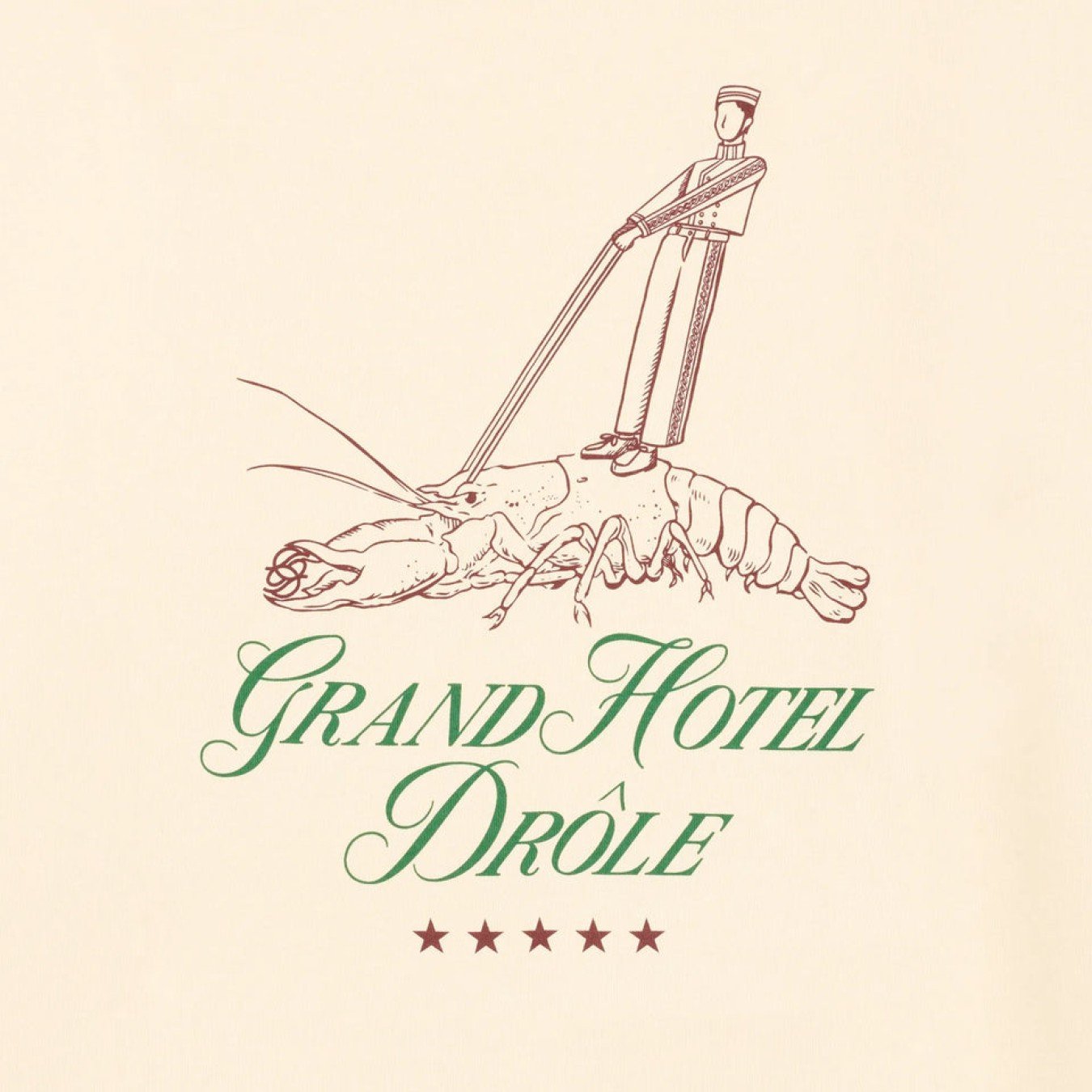 Drôle de Monsieur Le T-Shirt Homard