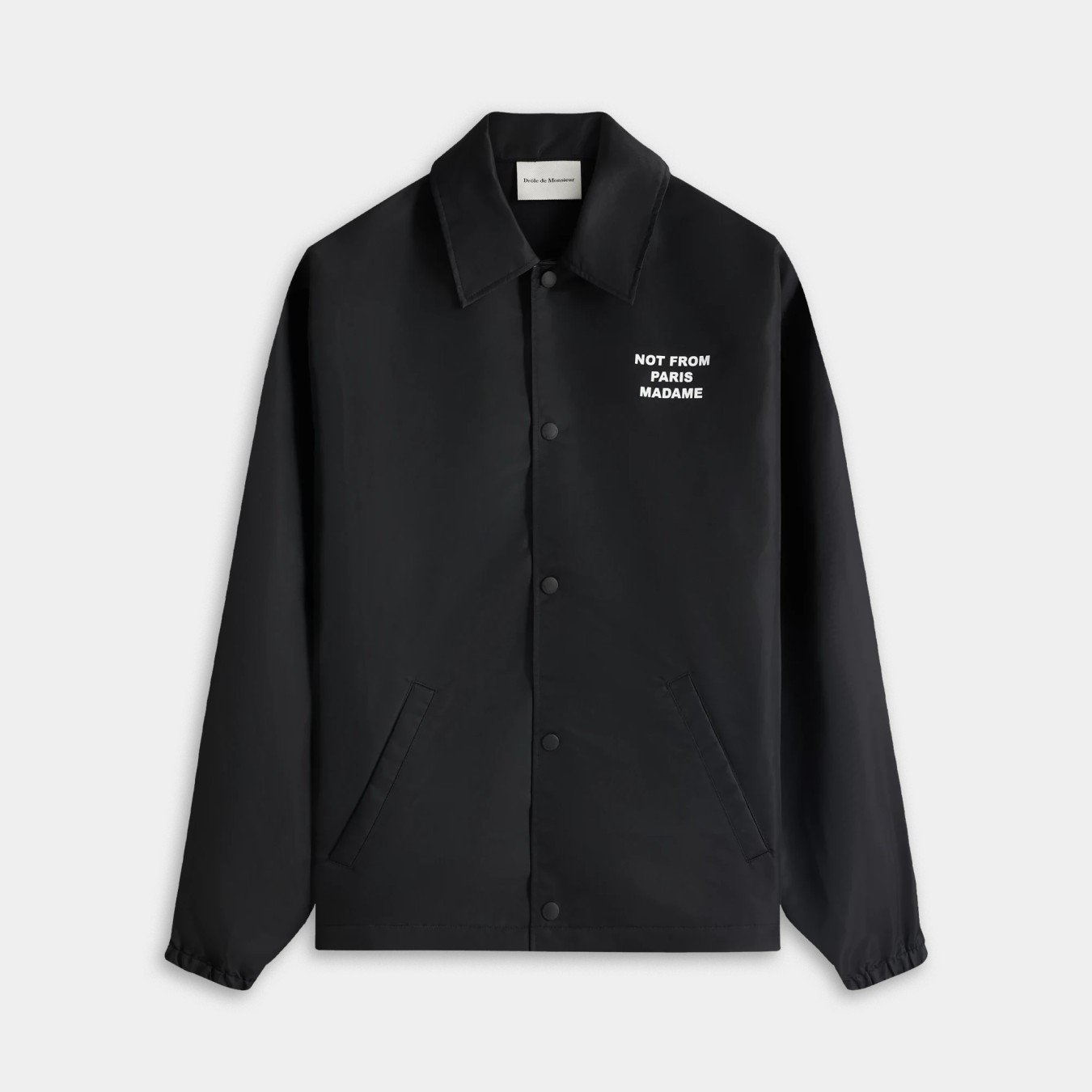 Drôle de Monsieur La Veste Slogan