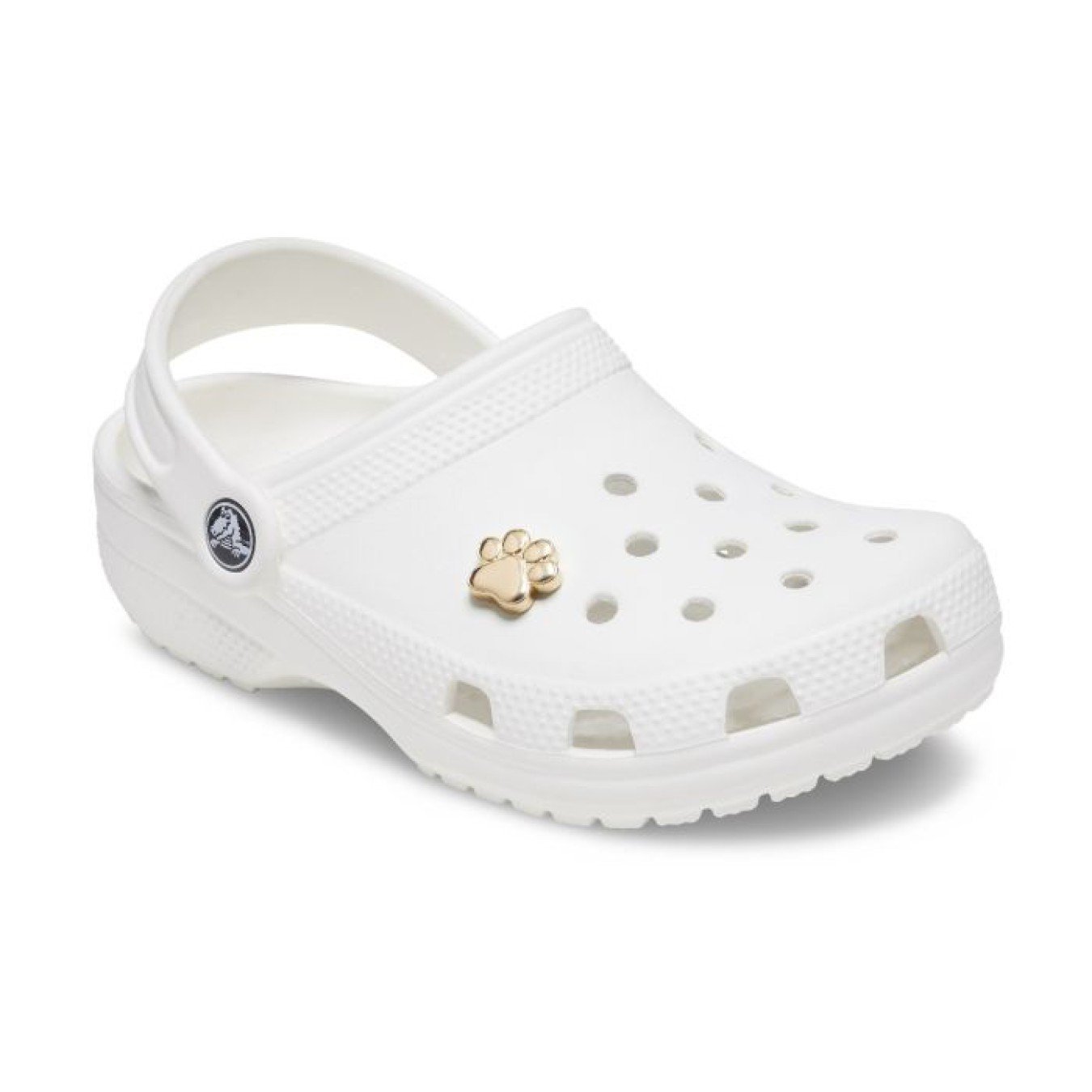 Crocs Gold Dog Paw Jibbitz™ Charm