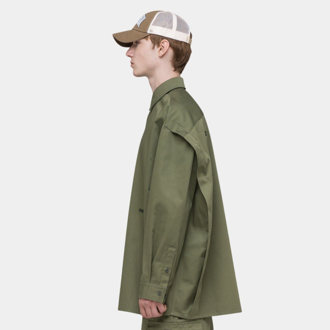 032c "STEAMING OPTIONAL" Oversized Shirt