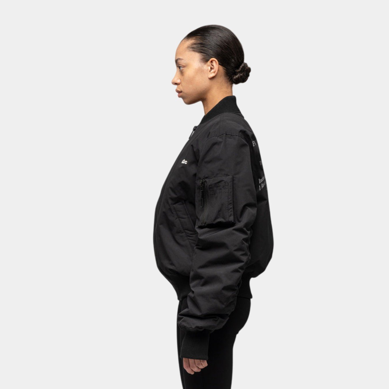 032c "GUEST LIST" Classic Bomber Jacket