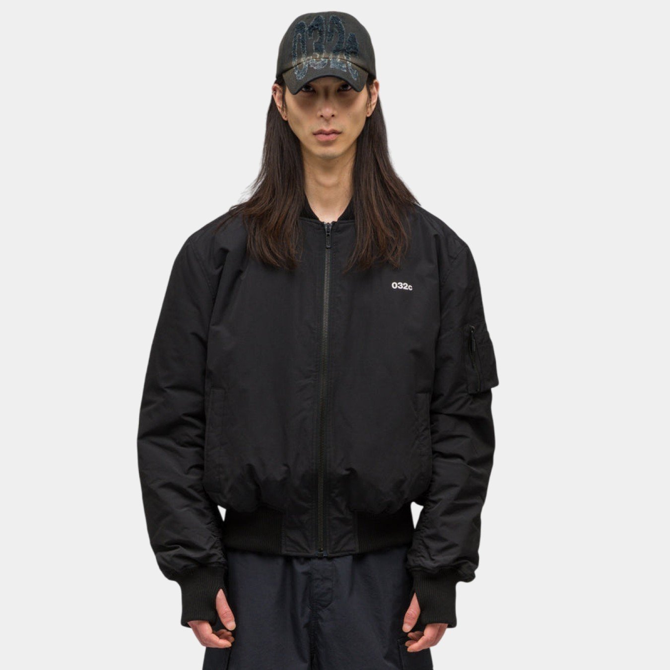 032c "GUEST LIST" Classic Bomber Jacket