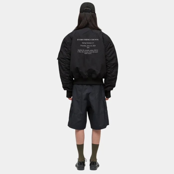 032c "GUEST LIST" Classic Bomber Jacket