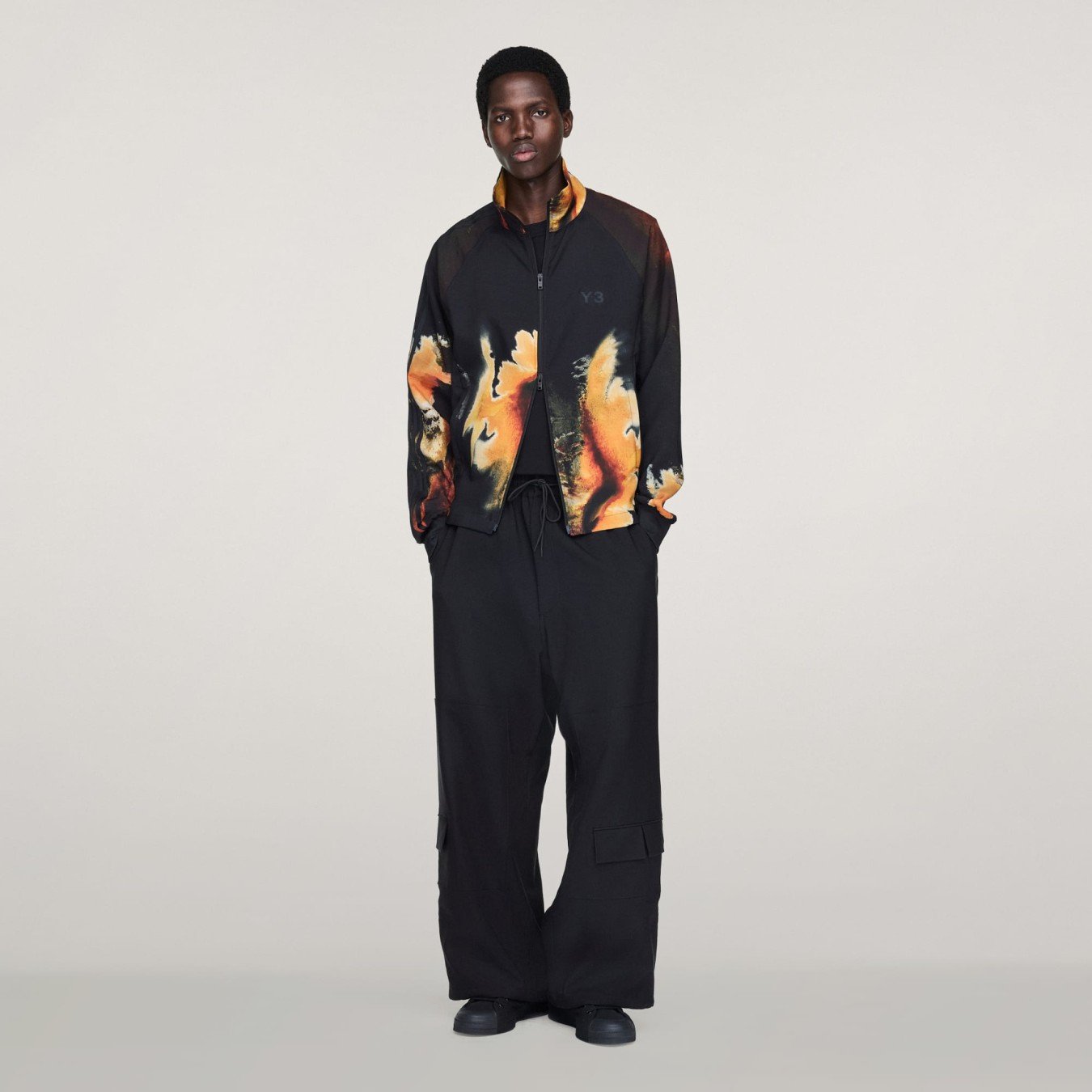 Y-3 AOP 3-Stripes Track Top