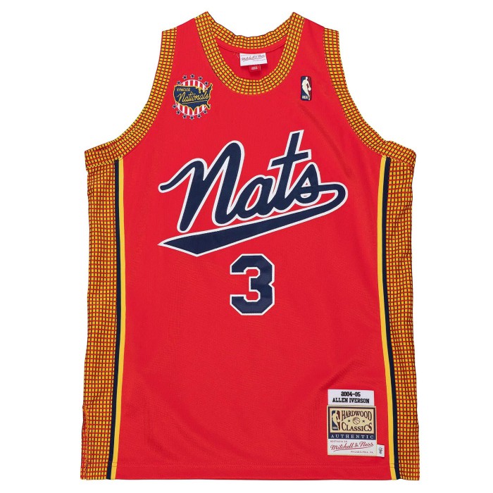 Mitchell & Ness Authentic Jersey Philadelphia 76ers Alternate 2004-05 Allen Iverson
