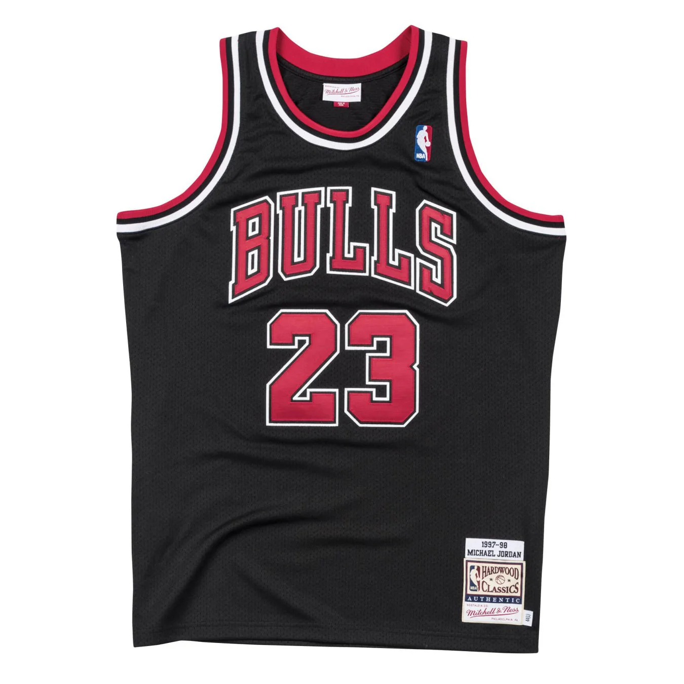 Mitchell & Ness Authentic Jersey Chicago Bulls Alternate 1997-98 Michael Jordan