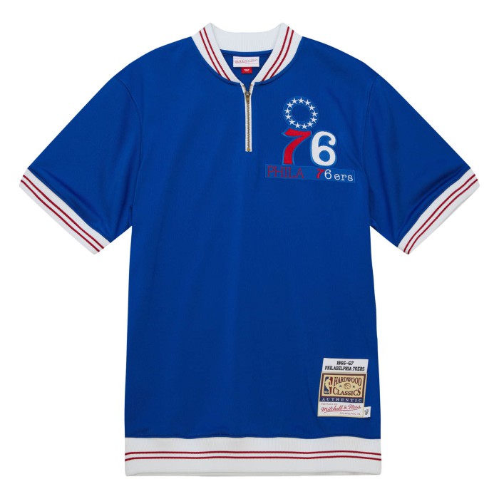 Mitchell & Ness Authentic Shooting Shirt Philadelphia 76ers 1966-67