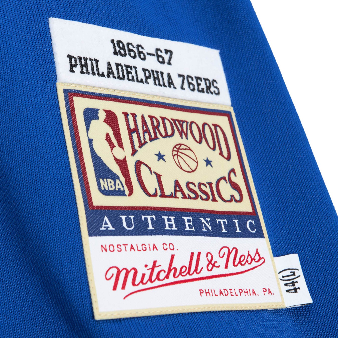 Mitchell & Ness Authentic Shooting Shirt Philadelphia 76ers 1966-67